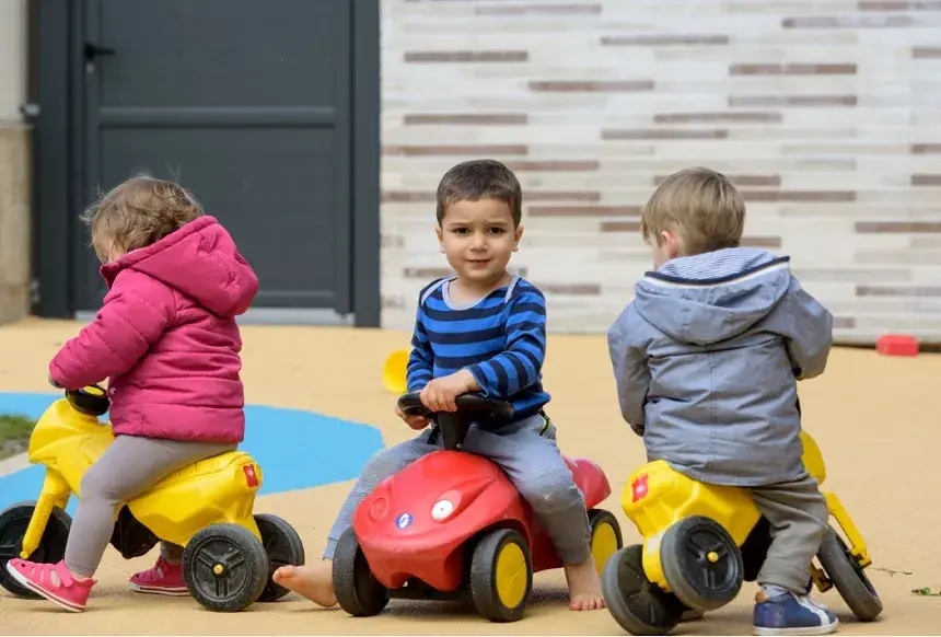 Enfants en crèche