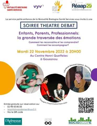 affiche soirée émotions